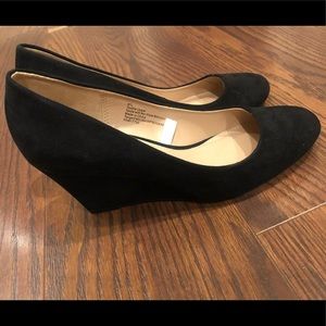 A New Day Black dress wedges